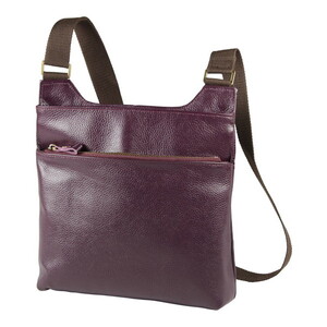 小田清 豊岡工房 軽量牛革ボディショルダー パープル 438313 | 激安の