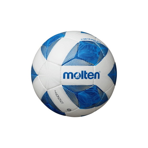 モルテン サッカーボール 4号球 ヴァンタッジオ4000 検定球 ホワイト×ブルー F4A4000