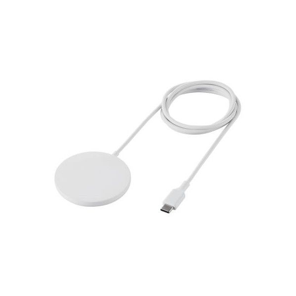ELECOM W-MA02WH CX[d 7.5W }Olbg  P[ǔ^ iPhone Airpods 1m zCg