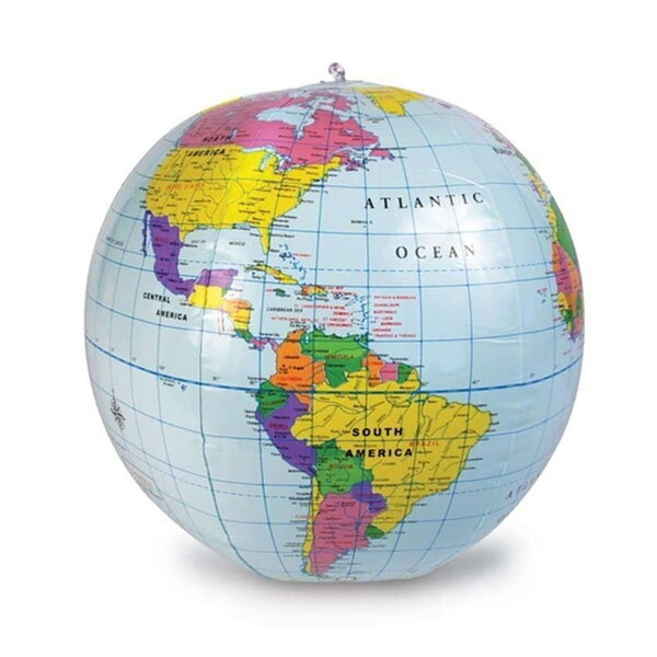 Learning Resources LSP 2432 Inflatable World Globe qǂ̐EӂޒnV p