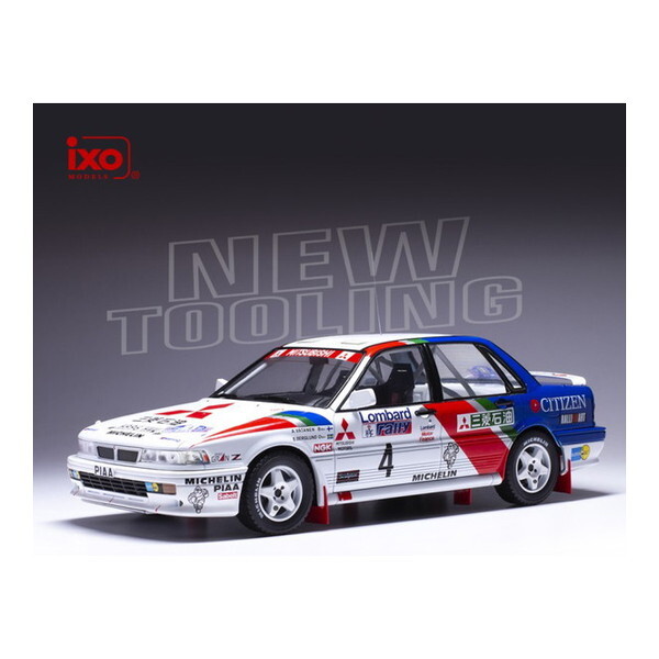 イクソモデル 三菱 ギャラン VR-4 1990年RACラリー #4 A.Vatanen/B