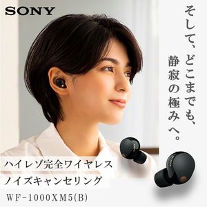ハイレゾ対応SONY ソニー  Bluetooth ノイズキャンセリングWF1000XM5