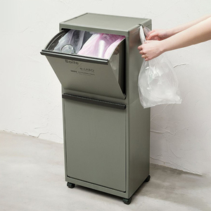 L3501-170 英国アンティーク ブリキ ドラム 鉢 ガーデニング ゴミ箱