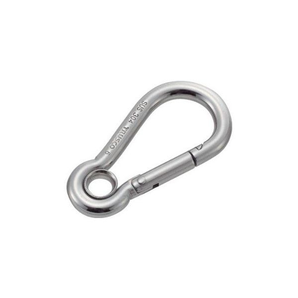 TRUSCO TSF6A �X�e�����X�X�i�b�v�t�b�N A�^ ���a��6×�J��8mm (2��)