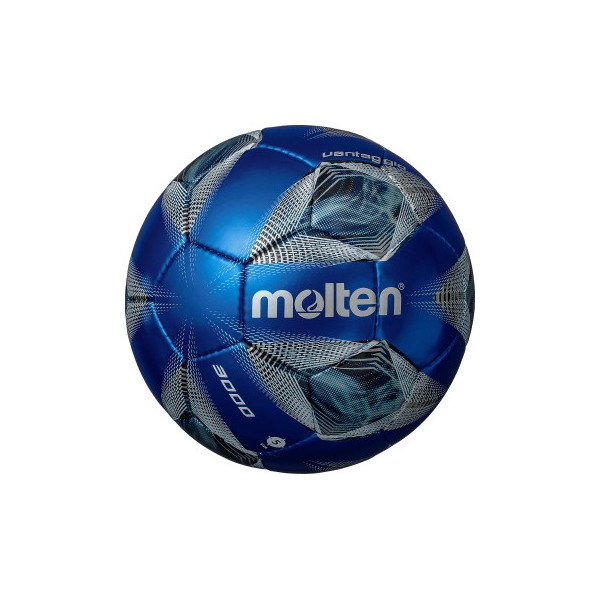モルテン サッカーボール 5号球 ヴァンタッジオ3000 検定球 メタリックブルー×ブルー F5A3000-BB