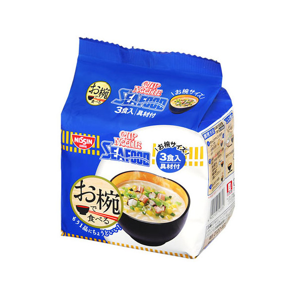 日清食品 お椀で食べるカップヌードル シーフード 102g ×9 | 激安の