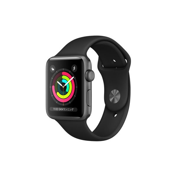 Apple◇Apple Watch Series 3 GPSモデル 42mm MTF32J/A [ブラック