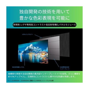 REGZA 55V 4Kダブルチューナー内蔵テレビ55V 有機EL X8900N REGZA 55V 4Kダブルチューナー内蔵テレビ55V 有機EL X8900N TVS REGZA