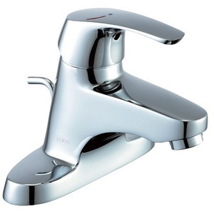 KM7001TA KVK/ケーブイケー 洗面用シングルレバー式混合栓 8月エントリーでP10倍!] 水栓 洗面 湯側回転規制 KM7001TA KVK