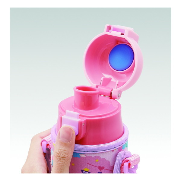 スケーター KSDC4 カバー付き 水筒 ステンレス 保冷専用 キッズ 470ml