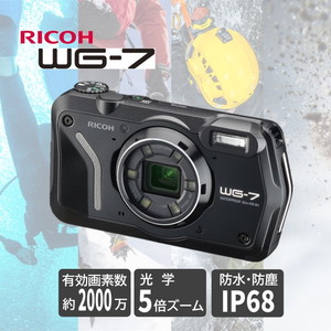RICOH WG-7 ブラック WG [コンパクトデジタルカメラ (2000万画素)]