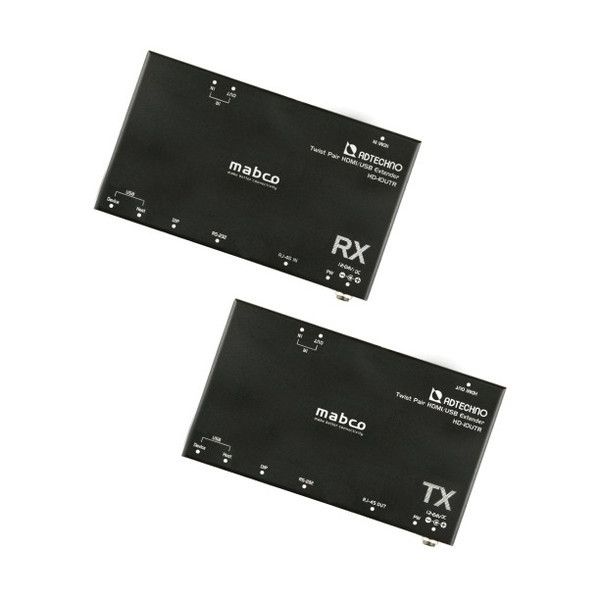 ADTECHNO HD-10UTR [4K 18Gbps対応 HDMI / USB HDBaseT エクステンダー