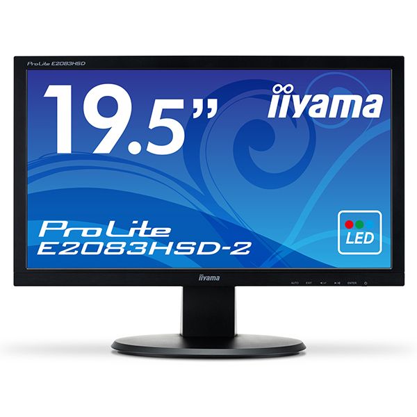 iiyama E2083HSD-B2 マーベルブラック ProLite(プロライト) [19.5型