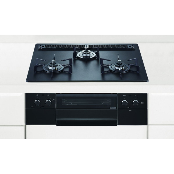 NORITZ N3WU2PWASKSTESC-13A Orche S-FLAT ビルトインガスコンロ (都市ガス用 3口 両側強火力 75cmタイプ) ノーリツ(NORITZ) ビルトインコンロ Orche(オルシェ) S・FLATシリーズ