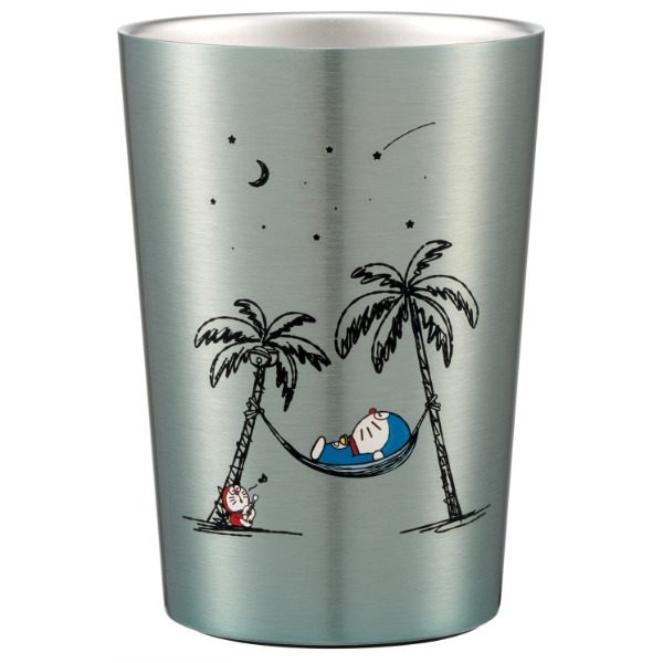 �X�P�[�^�[ STCV2 �h�������� Moonlit night �R���r�j �R�[�q�[ �X�e�����X �^���u���[ M�T�C�Y 400ml �ۉ� �ۗ� �T�����I I'm Doraemon