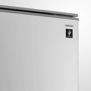 SHARP SJ-XW46P-S カームマットシルバー どっちもドア [冷蔵庫 (455L