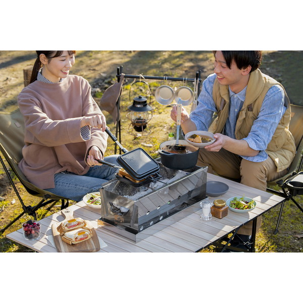 アイリスオーヤマ CBBQ-500 [コンパクトBBQコンロ] | 激安の新品・型