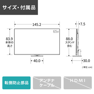 TVS REGZA 65Z670N REGZA Z670N series [65V型 地上・BS・110度CS
