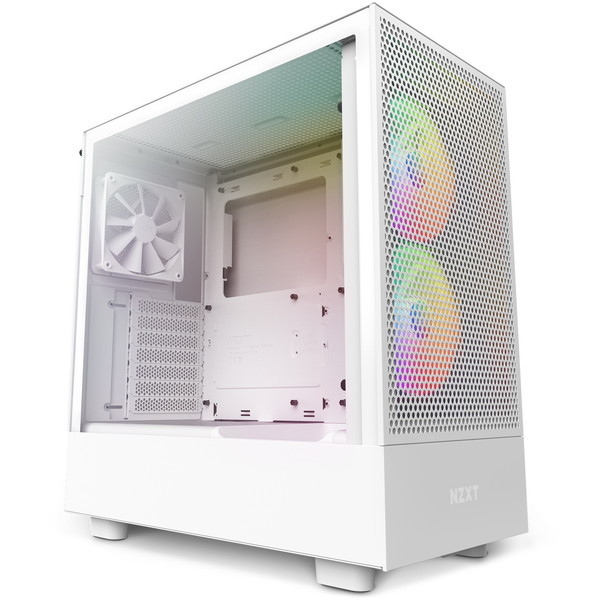 NZXT CC-H51FW-R1 ホワイト H5 Flow RGB [ミドルタワー型PCケース