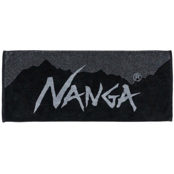 NANGA iK StFCX^I M.O[ NANGA LOGO FACE TOWEL FREE M.GRY NA2254-3F519 N1FTMY65