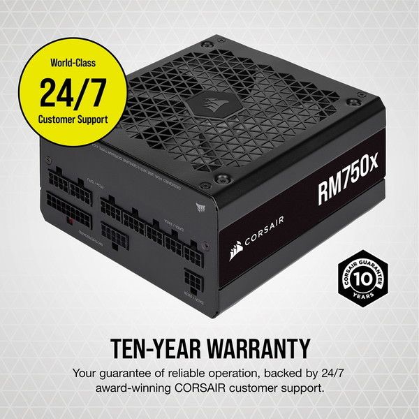 Corsair RM750x 2021 (CP-9020199-JP) [高耐久電源ユニット 750W