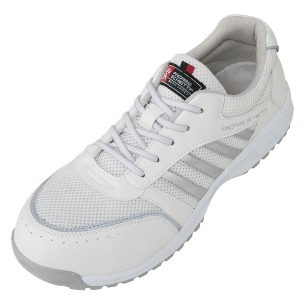 コーコス A-44000 セーフティースニーカー ホワイト 24