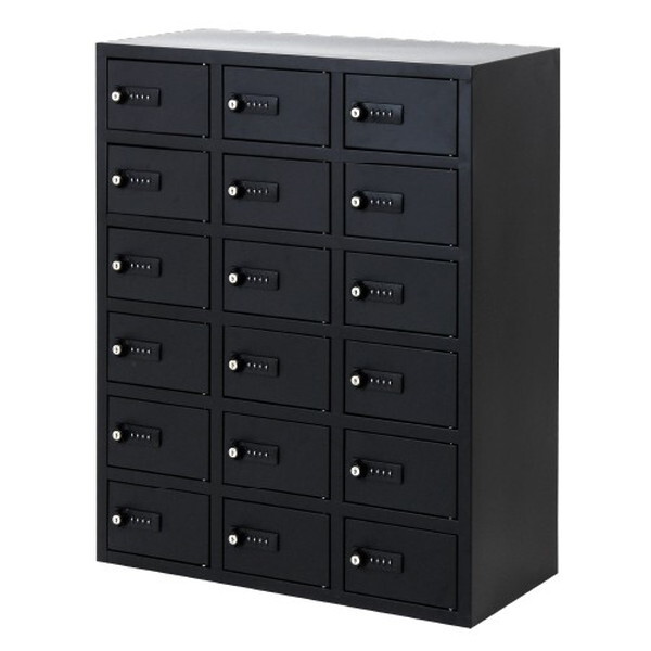 Netforce NSAFE-36-W-BK �u���b�N [�M�d�i���b�J�[ 3��6�i 18�l�p �_�C������ (��590mm)]