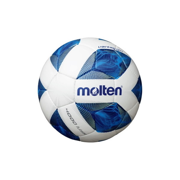 モルテン フットサルボール 4号球 ヴァンタッジオフットサル4000 検定球 ホワイト×ブルー F9A4000