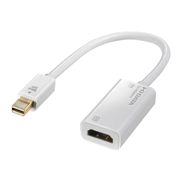 IODATA DA-ADMDP/H Mini DisplayPort HDMI変換アダプター | 激安の新品