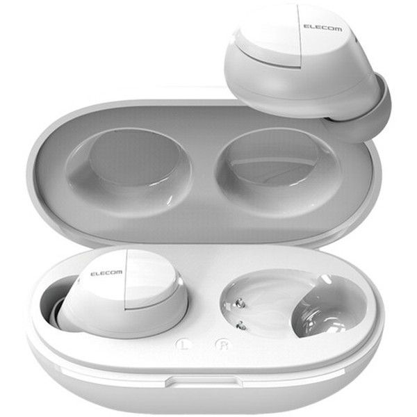 ELECOM LBT-TWS12WH zCg [SCXCz Bluetooth  AACΉ Type]C[d Ji^ yAO]