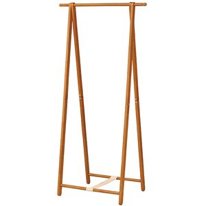 まとめ得 弘益 ポールハンガー ブラウン VHG-P35-BR x [3個] /l ヴィンテージ風 ポールハンガー VHG-P35(BR) 木目