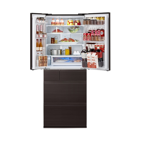 PANASONIC NR-F609HPX-T アルベロダークブラウン [冷蔵庫 (600L 
