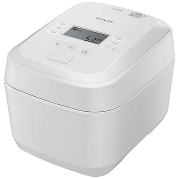 日立 RZ-V100JM(W) フロストホワイト ふっくら御膳 [圧力スチームIH