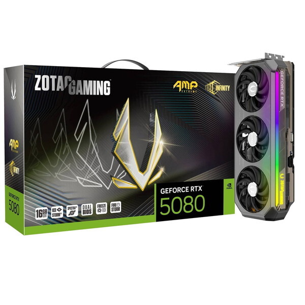 ZOTAC GAMING GeForce RTX 5080 AMP Extreme INFINITY