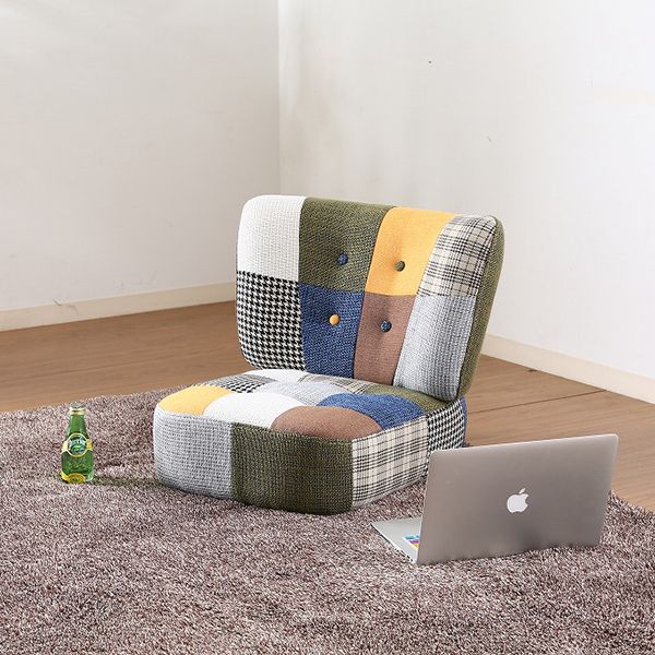 デニムパッチワークソファ（最終値下げ！） 西海岸インテリア】カリフォルニア 50'sパッチワークデニム ソファ