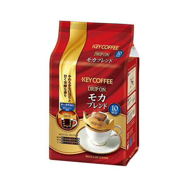 キーコーヒー ドリップオン モカブレンド 8g×10袋 ×6 激安の新品・型落ち・アウトレット 家電 通販 XPRICE エクスプライス (旧  PREMOA プレモア)