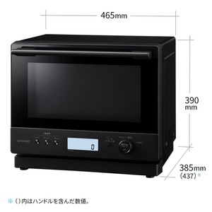 SHARP RE-WF275-B ブラック PLAINLY (プレーンリー) [過熱水蒸気
