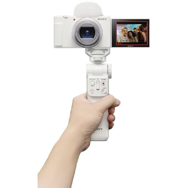 SONY ZV-1M2G(W) ホワイト VLOGCAM シューティンググリップキット