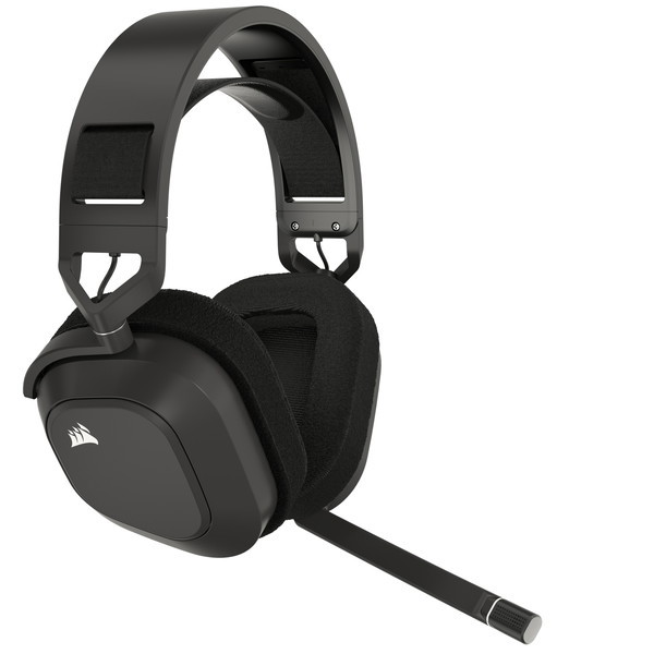 Corsair CA-9011295-AP �X�`�[���O���[ HS80 MAX Wireless Steel Gray [�w�b�h�Z�b�g]
