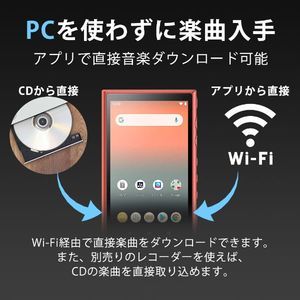 SONY NW-A105-D オレンジ Walkman(ウォークマン) A100シリーズ
