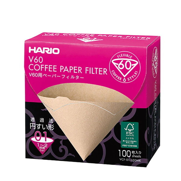 HARIO VCF-01-100MK uE [V60py[p[tB^[01 M 100]