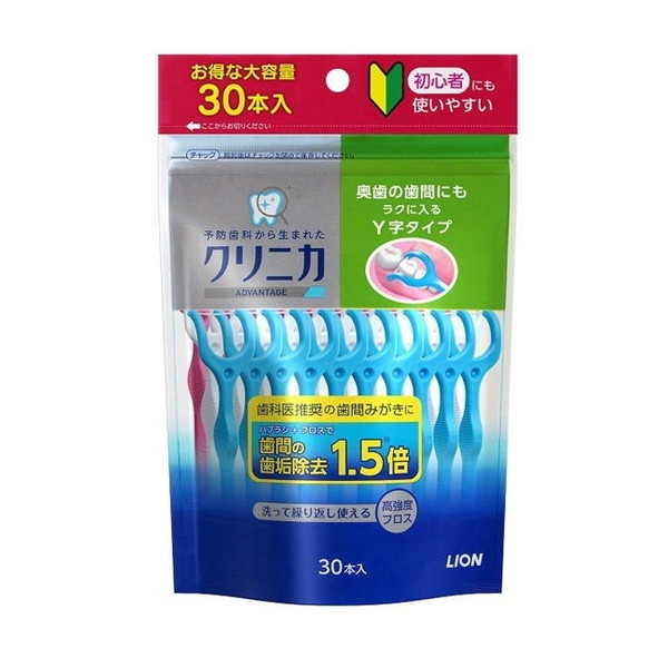 ライオン クリニカアドバンテージ デンタルフロス Y字タイプ 30本