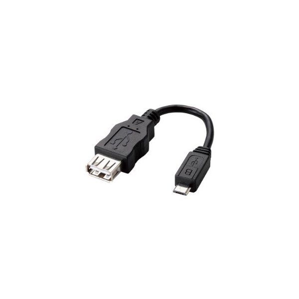 ELECOM MPA-MAEMCB010BK ubN [X}[gtH/^ubgPCpϊA_v^ (USB A|micro-B)]