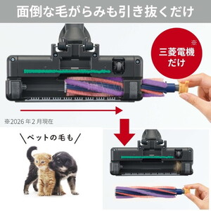 新品未使用 三菱電機 サイクロン掃除機 TC-ED2F-H Be-Kシリーズ 箱 MITSUBISHI TC-ED2F-H メタルグレー Be-K [キャニスター掃除機