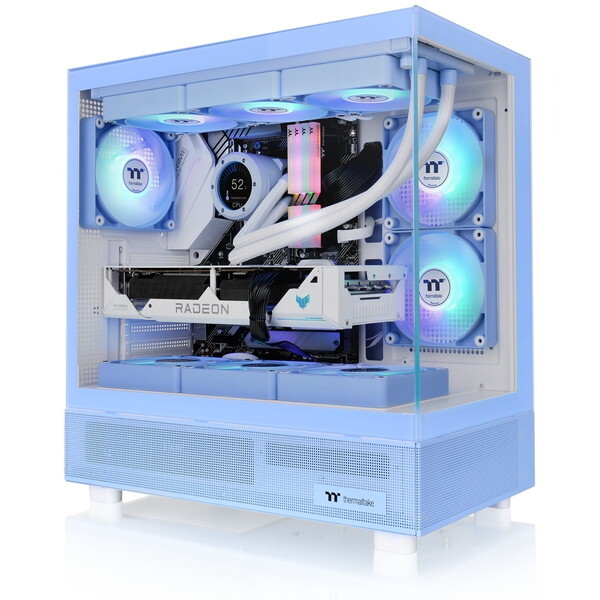 Thermaltake CA-1Y7-00MFWN-00 アジサイブルー (Hydrangea Blue) [PCケース]