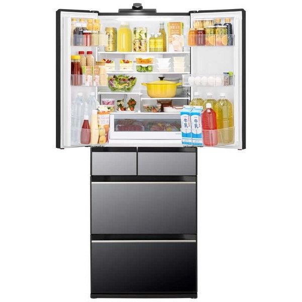 取付無料！日立まるごとチルド クリスタルミラー最高性能6ドア冷蔵庫