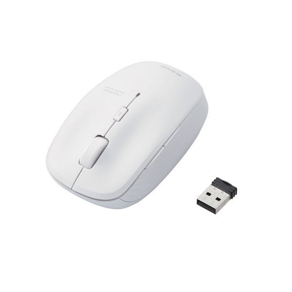 超特価激安 (まとめ)エレコム ELECOM ワイヤレスLEDマウス USB