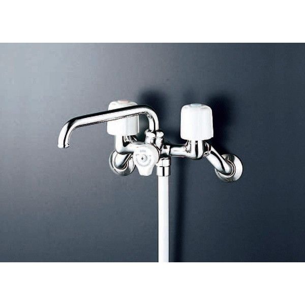 KVK 2ハンドルシャワー KF13RGEC KVK KF13RGEC デッキ形2ハンドルシャワー(右側シャワー) 通販(卸価格