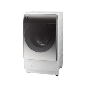 SHARP ES-X11A-SR クリスタルシルバー [ドラム式洗濯乾燥機(洗濯11kg