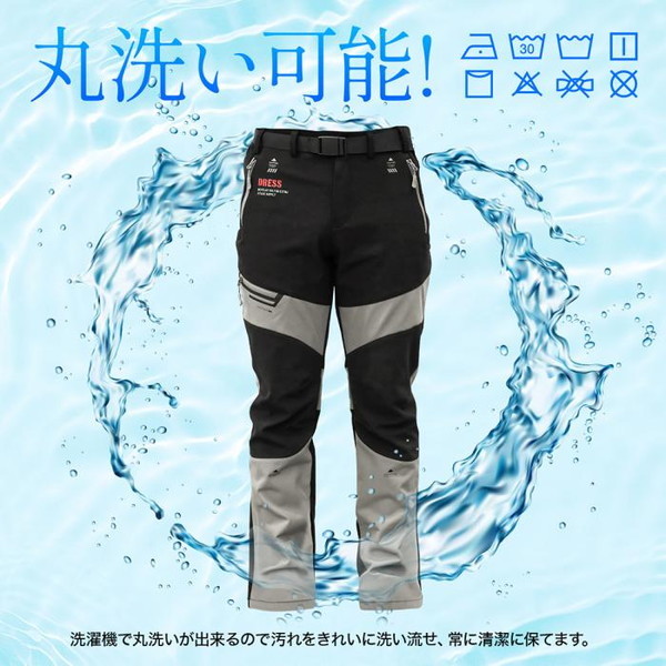 DRESS ウォームタクティカルパンツV2 ナイトブラック XLサイズ DRESS ウォームタクティカルパンツV2 ナイトブラック XLサイズ
